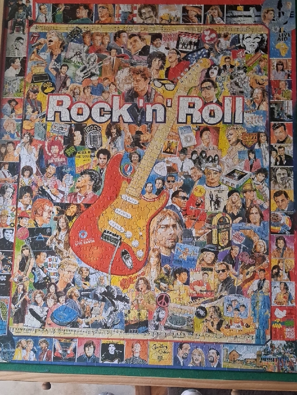 White Mountain Rock 'n Roll Jigsaw Puzzle - 1000 Pieces
